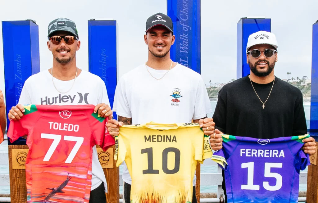 Filipe Toledo, Gabriel Medina e Italo Ferreira, WSL Finals 2021, Lower Trestles, Califórnia, San Clemente, Circuito Mundial de Surf, World Surf League