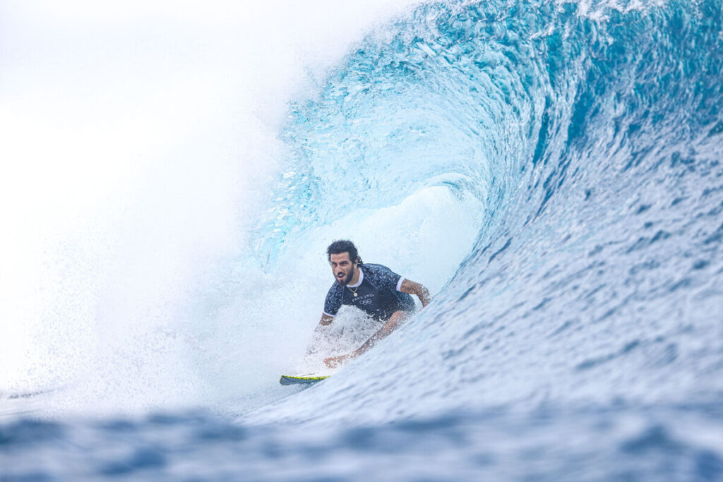 Filipe Toledo, Jogos Olímpicos de Paris 2024, Olimpíadas, Teahupoo, Tahiti, Polinésia Francesa, Surf. Foto: William Lucas / COB