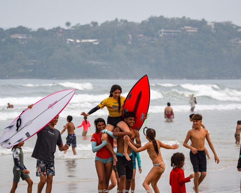 FT Kids On Fire 2024, Praia Grande de Ubatuba (SP). Foto: Marcelo Geacomo / @nabuscadoswell