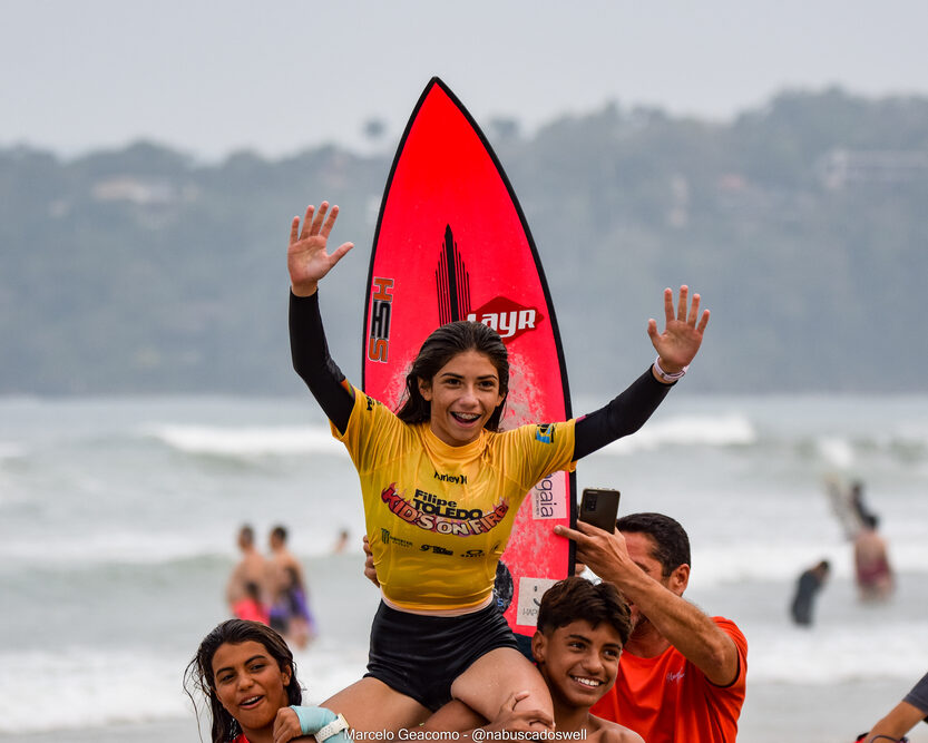 FT Kids On Fire 2024, Praia Grande de Ubatuba (SP). Foto: Marcelo Geacomo / @nabuscadoswell