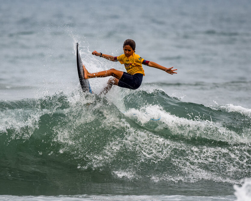 FT Kids On Fire 2024, Praia Grande de Ubatuba (SP). Foto: Marcelo Geacomo / @nabuscadoswell