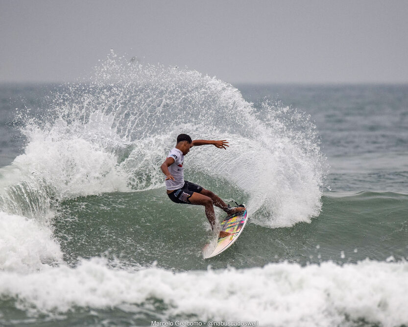 FT Kids On Fire 2024, Praia Grande de Ubatuba (SP). Foto: Marcelo Geacomo / @nabuscadoswell