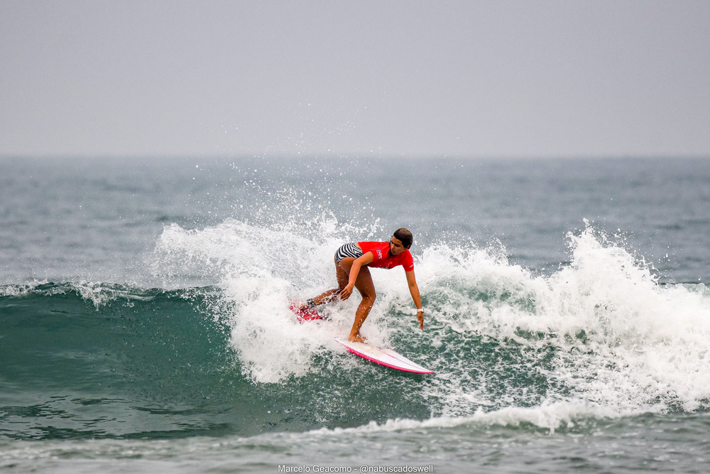 Maeva Guastalla, FT Kids On Fire 2024, Praia Grande de Ubatuba (SP). Foto: Marcelo Geacomo / @nabuscadoswell