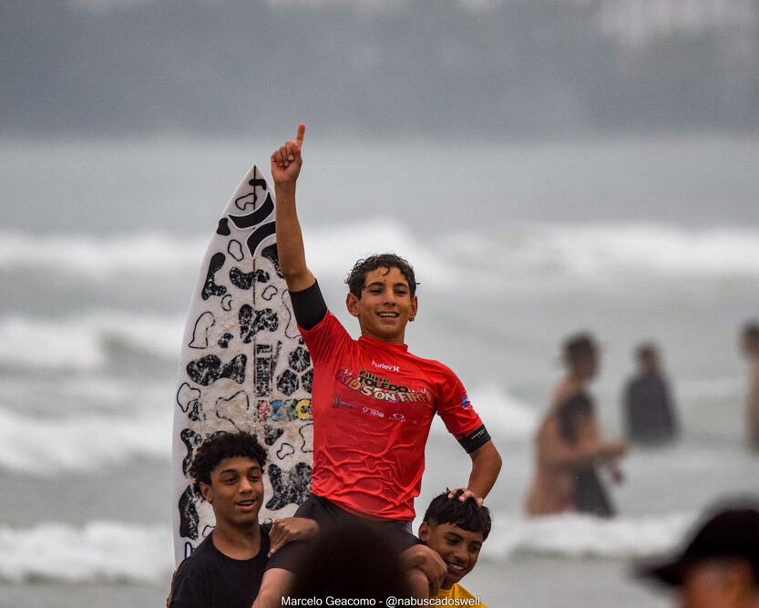 FT Kids On Fire 2024, Praia Grande de Ubatuba (SP). Foto: Marcelo Geacomo / @nabuscadoswell