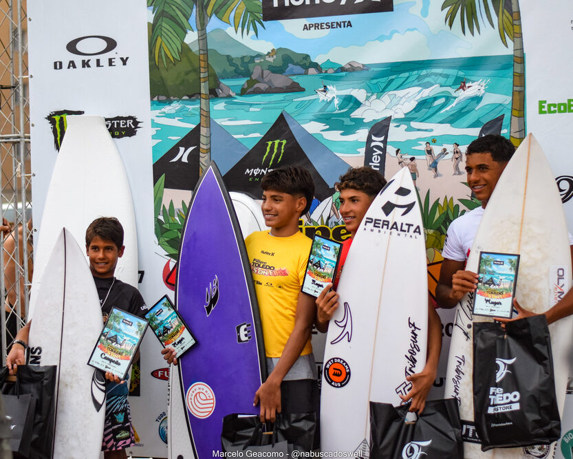 FT Kids On Fire 2024, Praia Grande de Ubatuba (SP). Foto: Marcelo Geacomo / @nabuscadoswell