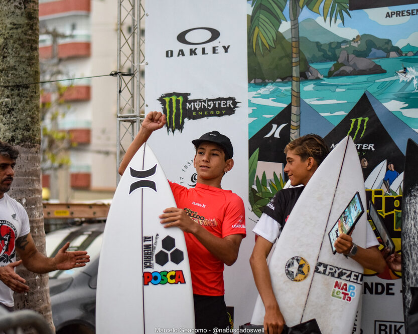 FT Kids On Fire 2024, Praia Grande de Ubatuba (SP). Foto: Marcelo Geacomo / @nabuscadoswell