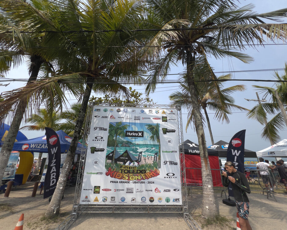 FT Kids On Fire 2024, Praia Grande de Ubatuba (SP). Foto: Marcelo Geacomo / @nabuscadoswell