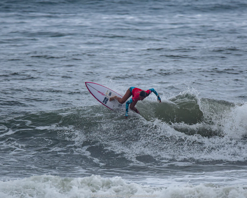 Maeva Guastalla, FT Kids On Fire 2024, Praia Grande de Ubatuba (SP). Foto: Marcelo Geacomo / @nabuscadoswell