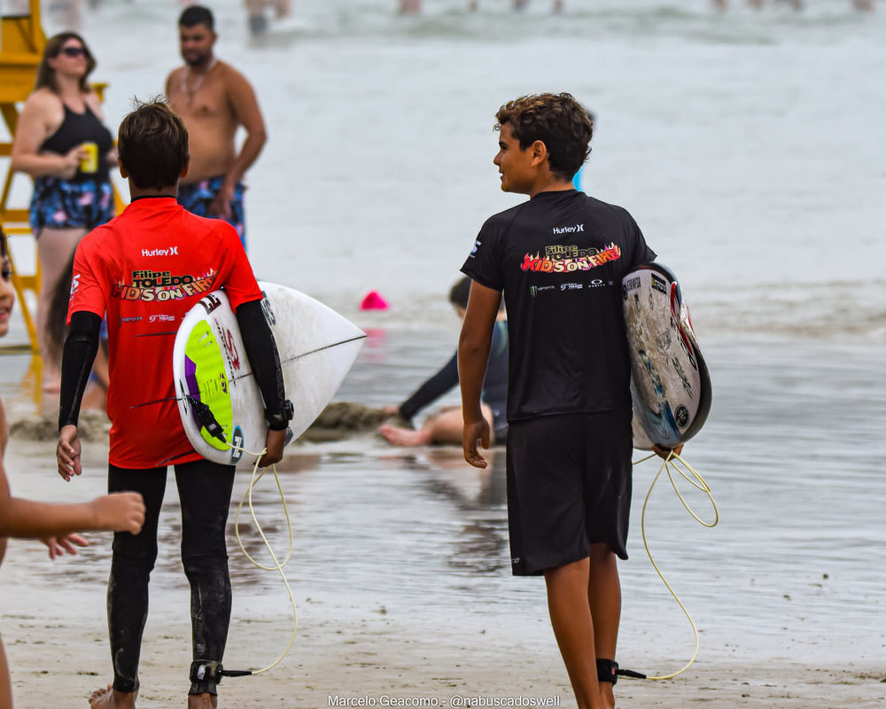 FT Kids On Fire 2024, Praia Grande de Ubatuba (SP). Foto: Marcelo Geacomo / @nabuscadoswell