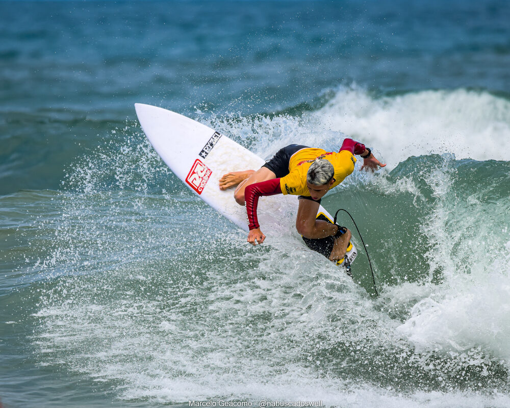 Nathan Hereda, Segunda etapa do FT Kids On Fire 2024, Praia Grande de Ubatuba (SP). Foto: Marcelo Geacomo / @nabuscadoswell