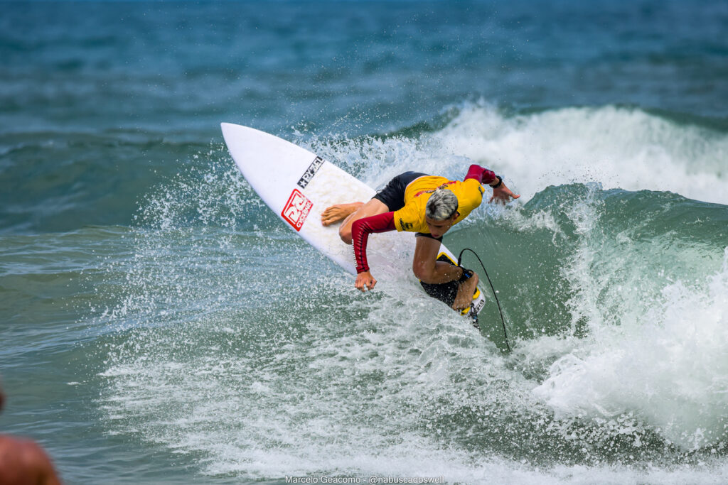 Nathan Hereda, Segunda etapa do FT Kids On Fire 2024, Praia Grande de Ubatuba (SP). Foto: Marcelo Geacomo / @nabuscadoswell