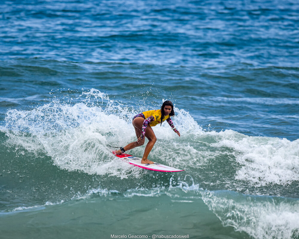 Maeva Guastalla, Segunda etapa do FT Kids On Fire 2024, Praia Grande de Ubatuba (SP). Foto: Marcelo Geacomo / @nabuscadoswell