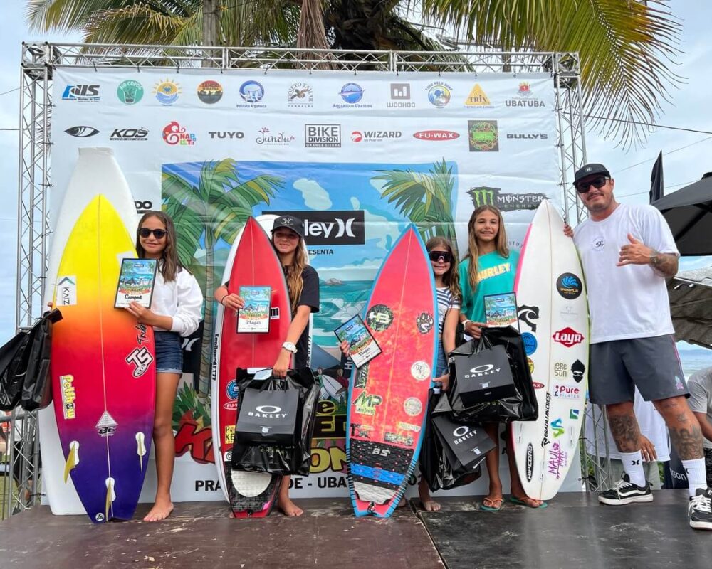 FT Kids On Fire 2024, Praia Grande de Ubatuba (SP). Foto: Marcelo Geacomo / @nabuscadoswell