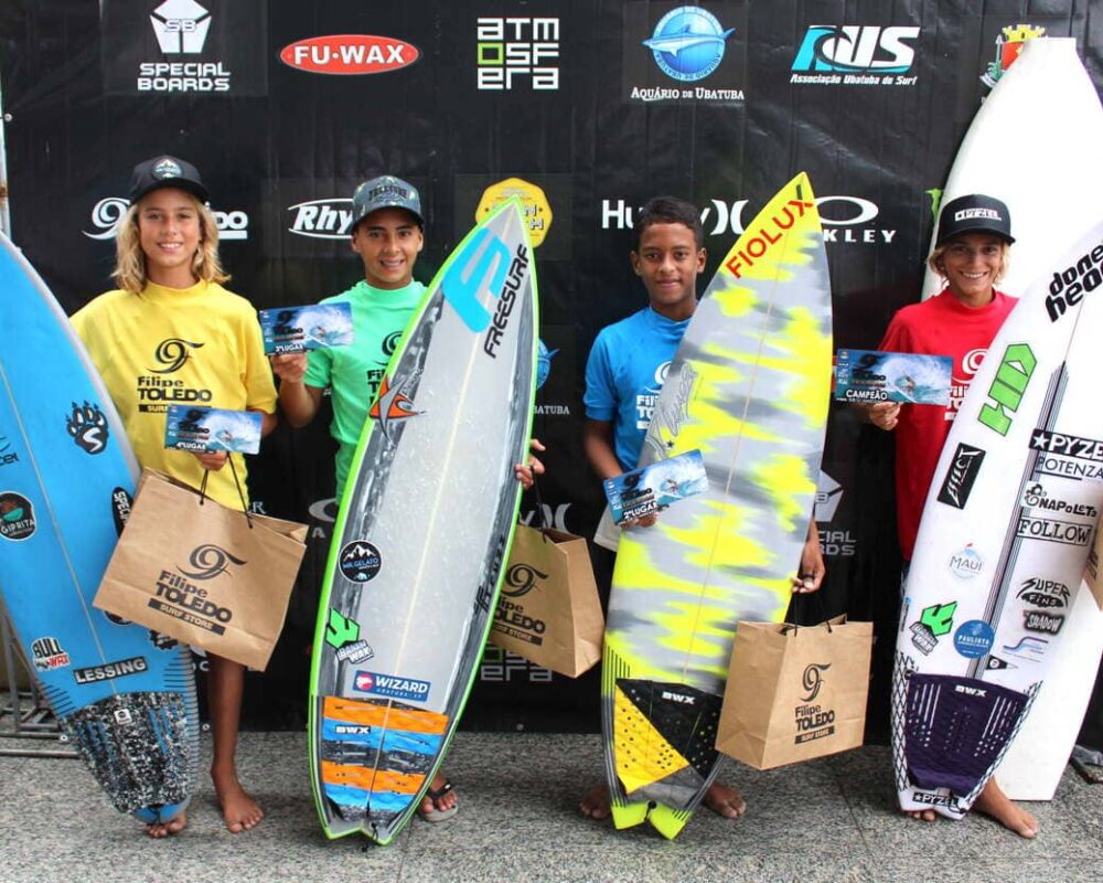 Circuito FT Kids On Fire 2021, Praia Grande, Ubatuba (SP). Foto: Divulgação