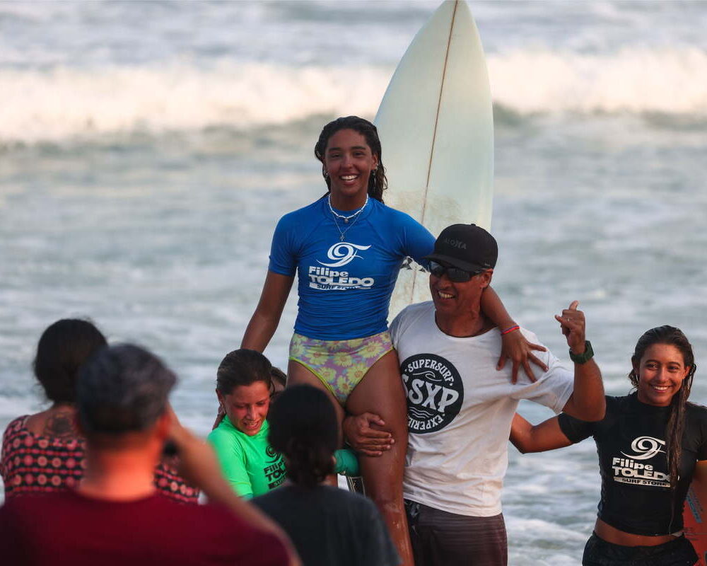 Aurora Ribeiro, Circuito FT Kids On Fire 2022, Praia Grande, Ubatuba (SP). Foto: Divulgação