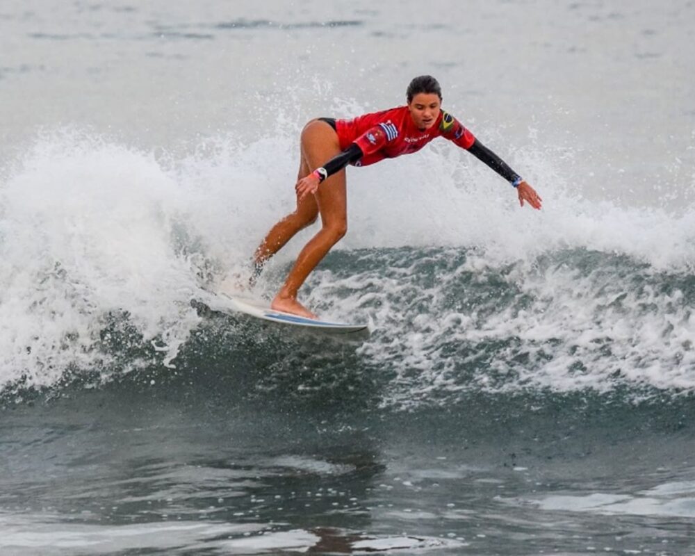 Catarina Baragatti, Circuito FT Kids On Fire 2023, Praia Grande, Ubatuba (SP). Foto: Marcelo Geacomo / @nabuscadoswell