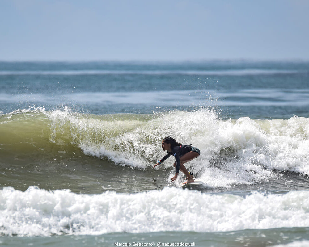 Kristal D´Ambrosio, Segunda etapa do FT Kids On Fire 2024, Praia Grande de Ubatuba (SP). Foto: Marcelo Geacomo / @nabuscadoswell