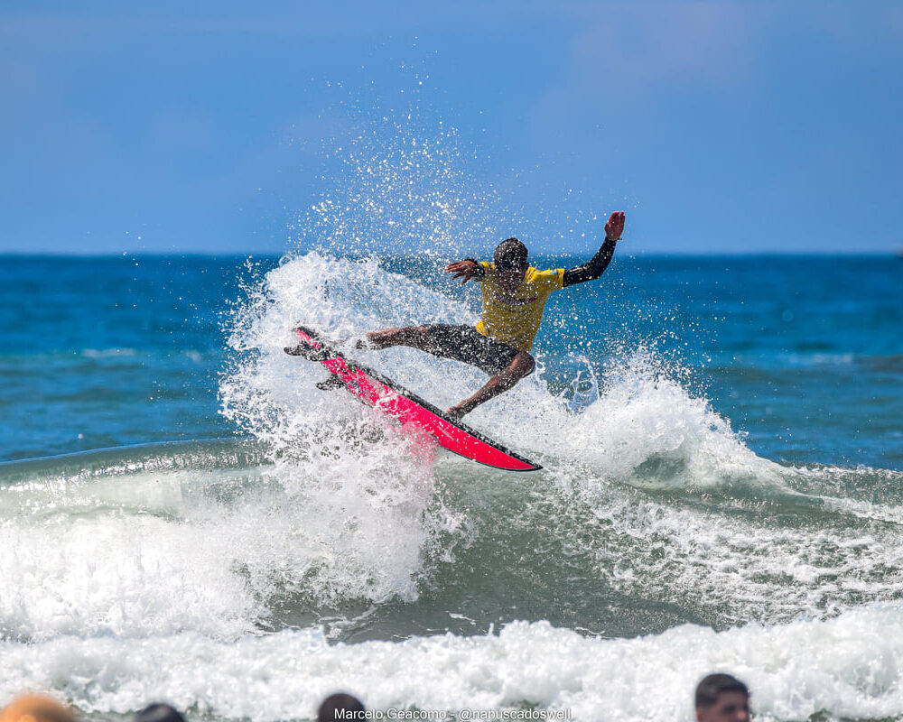 Phellype Silva, Segunda etapa do FT Kids On Fire 2024, Praia Grande de Ubatuba (SP). Foto: Marcelo Geacomo / @nabuscadoswell