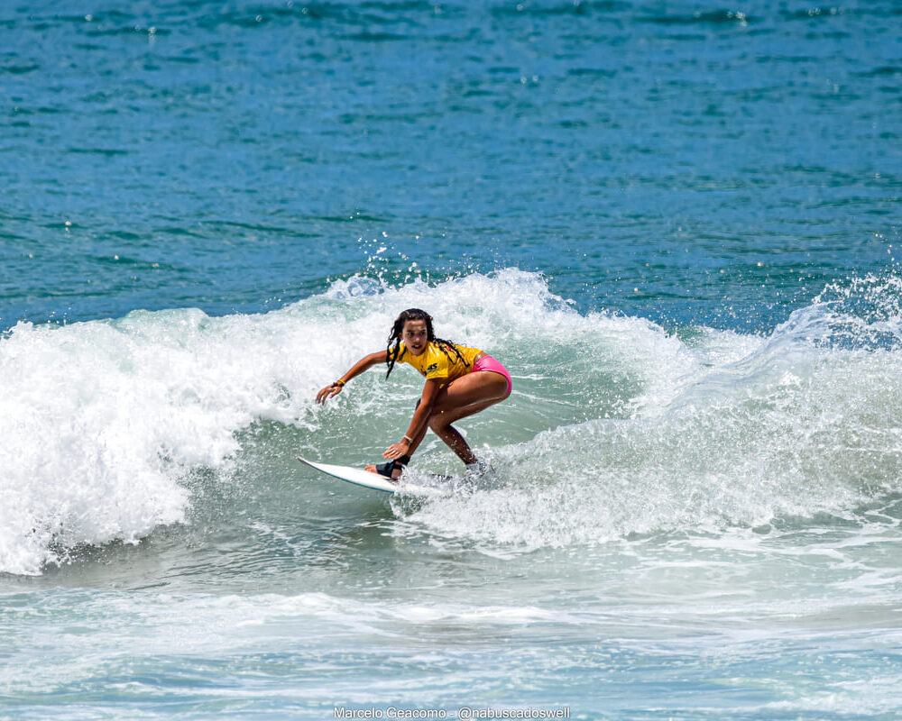 Isabel Meyer, Terceira etapa do FT Kids On Fire 2024, Praia Grande de Ubatuba (SP). Foto: Marcelo Geacomo / @nabuscadoswell