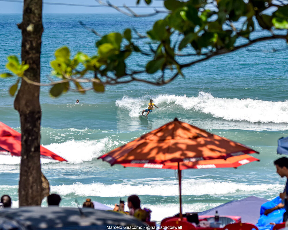 Calebe Simões, Terceira etapa do FT Kids On Fire 2024, Praia Grande de Ubatuba (SP). Foto: Marcelo Geacomo / @nabuscadoswell