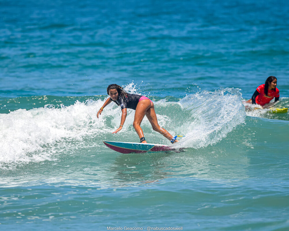 Isabel Meyer, Terceira etapa do FT Kids On Fire 2024, Praia Grande de Ubatuba (SP). Foto: Marcelo Geacomo / @nabuscadoswell