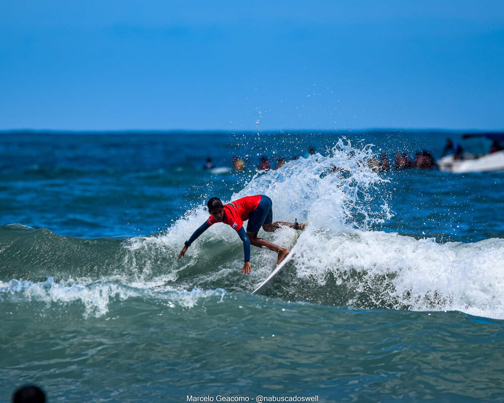 Matheus Jhones, Segunda etapa do FT Kids On Fire 2024, Praia Grande de Ubatuba (SP). Foto: Marcelo Geacomo / @nabuscadoswell