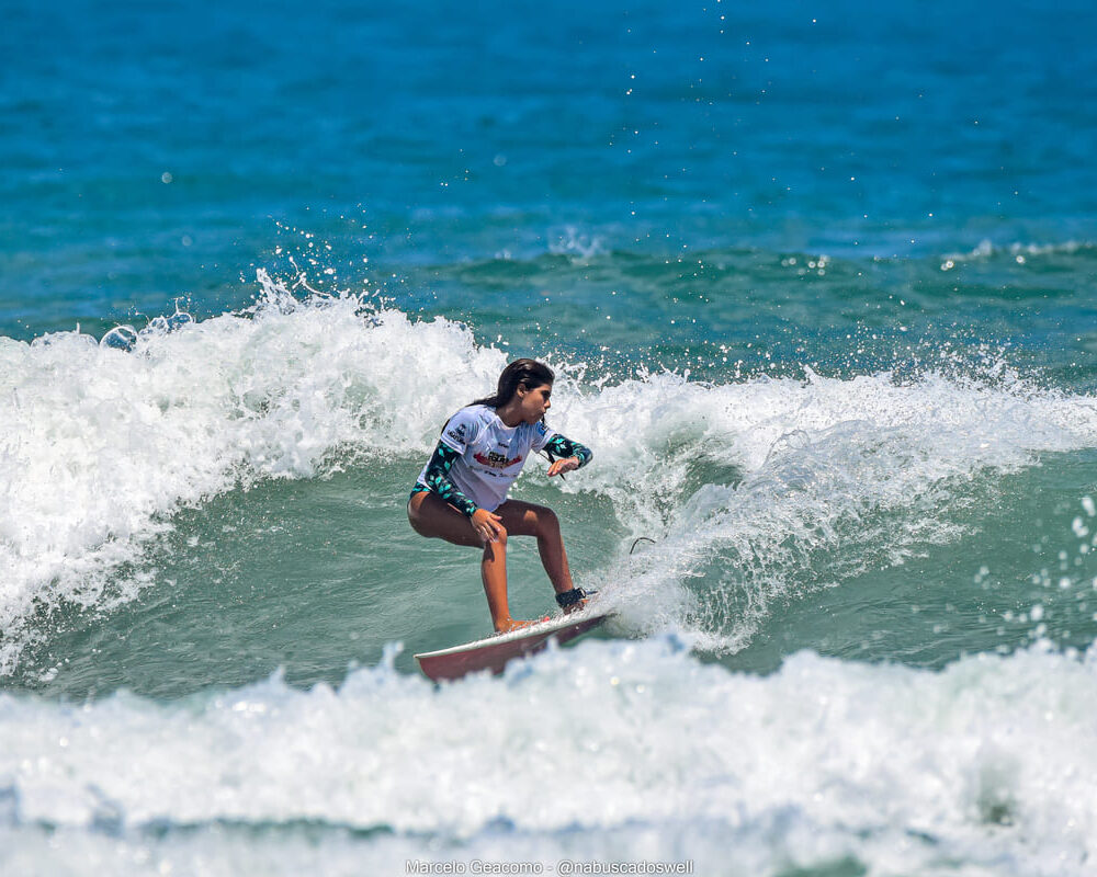 Emanuele Calais, Terceira etapa do FT Kids On Fire 2024, Praia Grande de Ubatuba (SP). Foto: Marcelo Geacomo / @nabuscadoswell