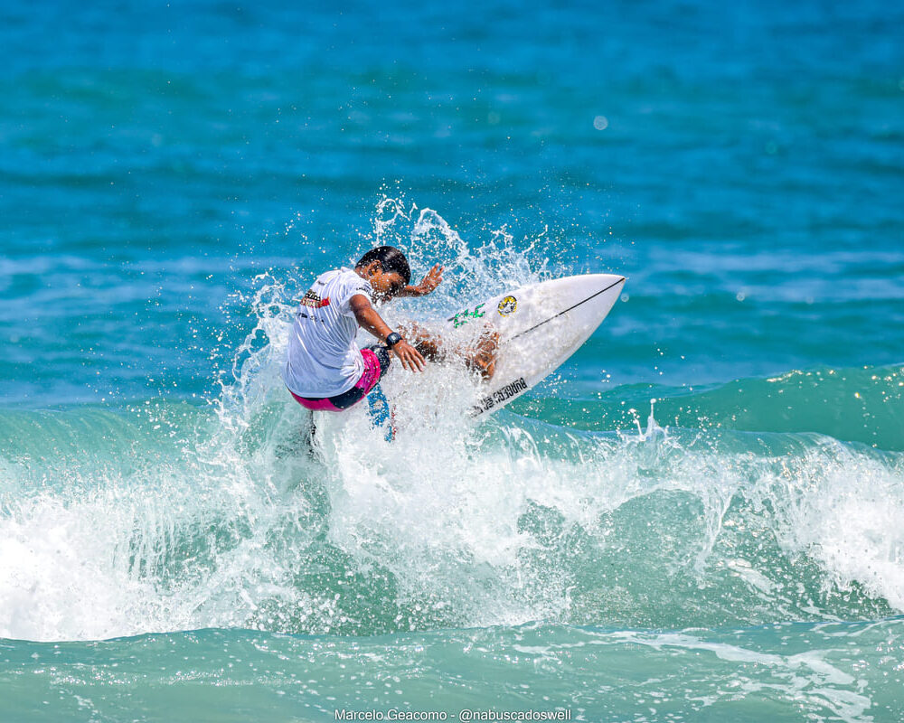 Raoni Rodrigues, Terceira etapa do FT Kids On Fire 2024, Praia Grande de Ubatuba (SP). Foto: Marcelo Geacomo / @nabuscadoswell