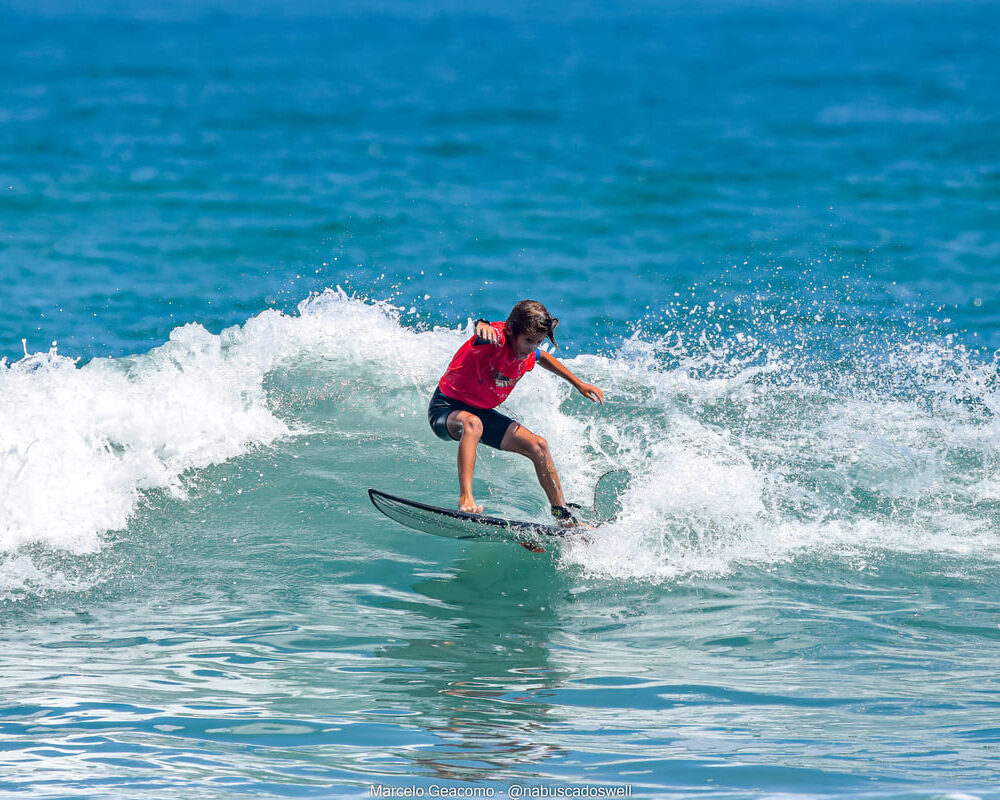 Matteo Durao, Terceira etapa do FT Kids On Fire 2024, Praia Grande de Ubatuba (SP). Foto: Marcelo Geacomo / @nabuscadoswell