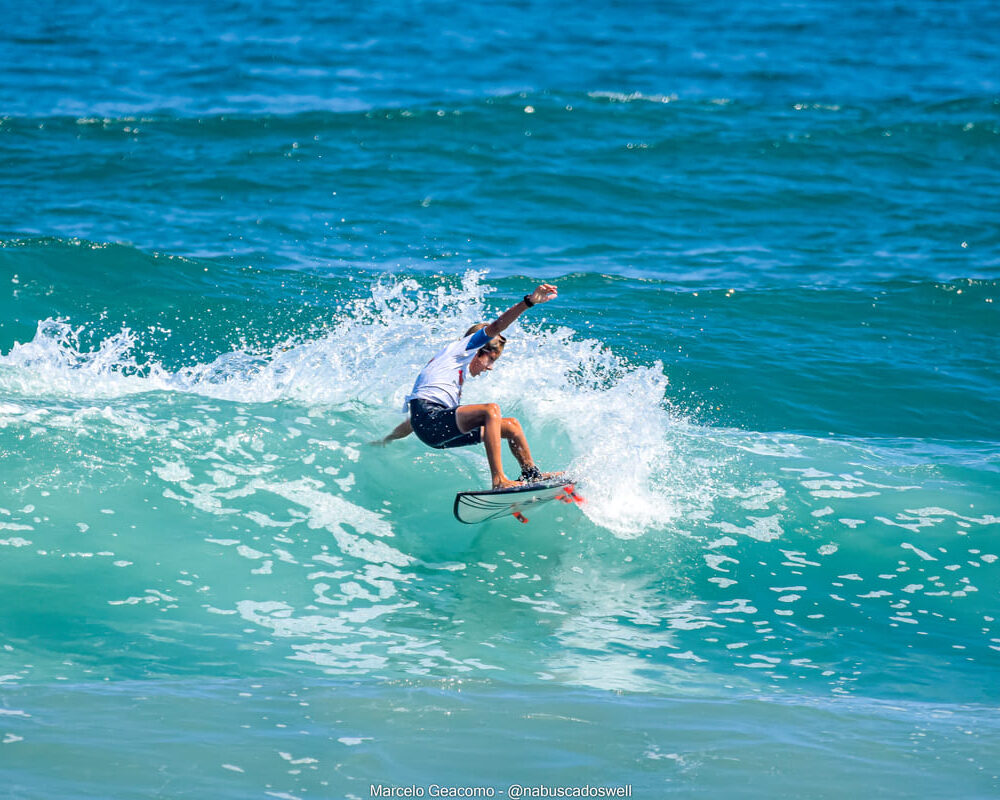 Matteo Durao, Terceira etapa do FT Kids On Fire 2024, Praia Grande de Ubatuba (SP). Foto: Marcelo Geacomo / @nabuscadoswell