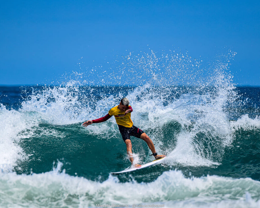 Nathan Hereda, Segunda etapa do FT Kids On Fire 2024, Praia Grande de Ubatuba (SP). Foto: Marcelo Geacomo / @nabuscadoswell