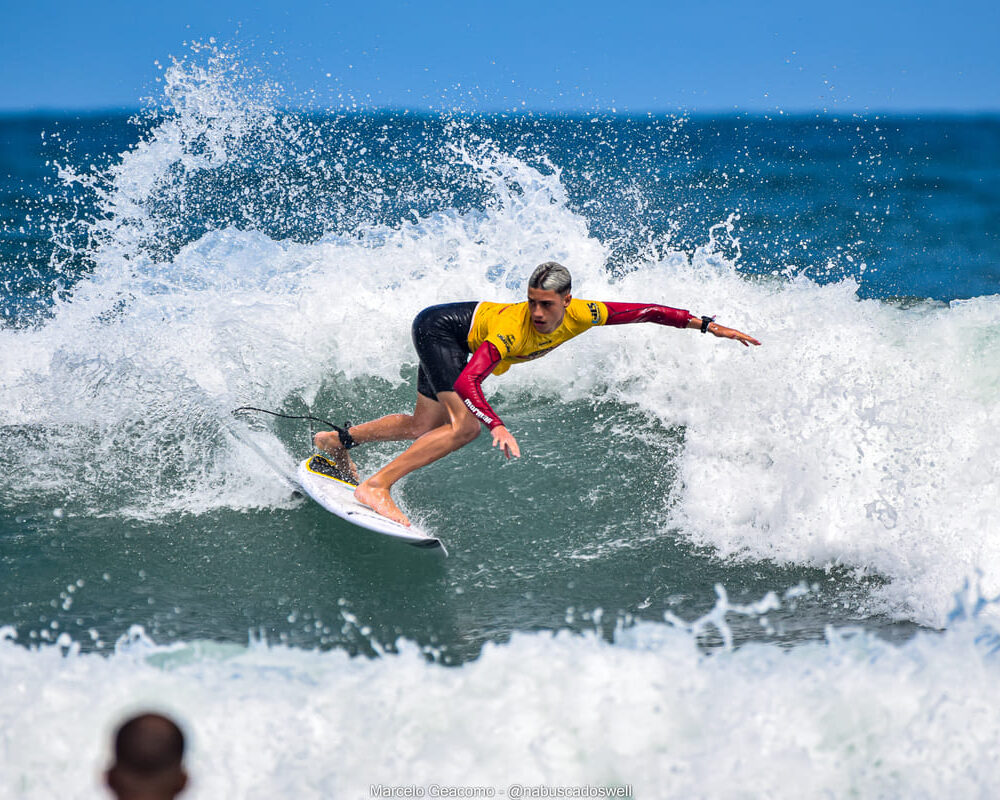 Nathan Hereda, Segunda etapa do FT Kids On Fire 2024, Praia Grande de Ubatuba (SP). Foto: Marcelo Geacomo / @nabuscadoswell