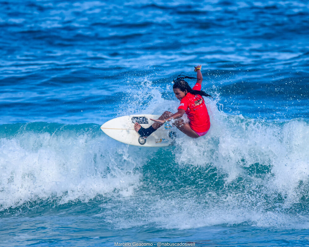 Isabel Meyer, Terceira etapa do FT Kids On Fire 2024, Praia Grande de Ubatuba (SP). Foto: Marcelo Geacomo / @nabuscadoswell