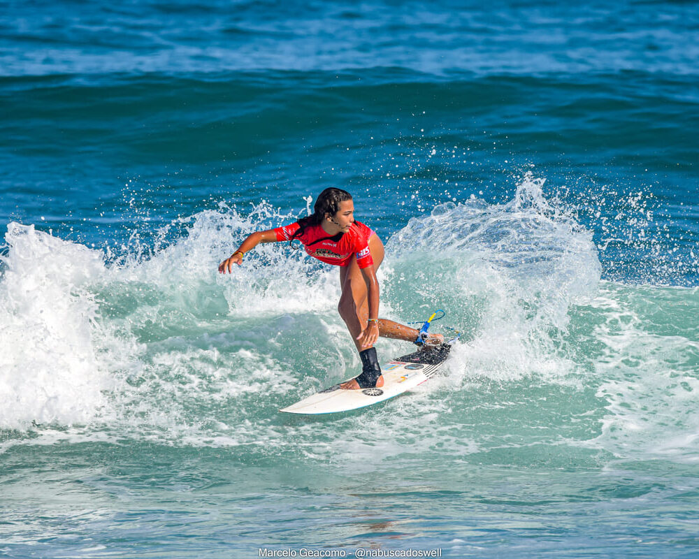 Isabel Meyer, Terceira etapa do FT Kids On Fire 2024, Praia Grande de Ubatuba (SP). Foto: Marcelo Geacomo / @nabuscadoswell