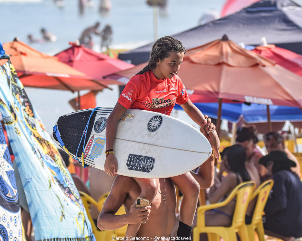 Isabel Meyer, Terceira etapa do FT Kids On Fire 2024, Praia Grande de Ubatuba (SP). Foto: Marcelo Geacomo / @nabuscadoswell