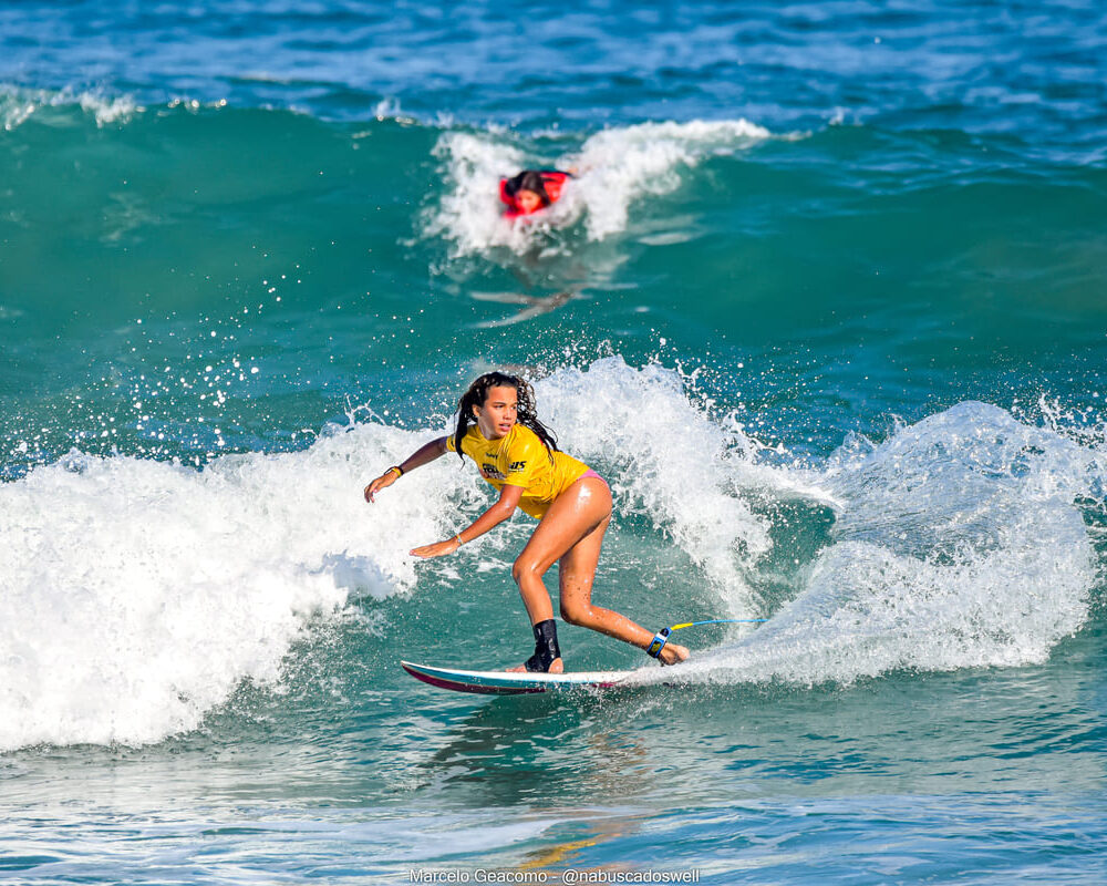 Isabel Meyer, Terceira etapa do FT Kids On Fire 2024, Praia Grande de Ubatuba (SP). Foto: Marcelo Geacomo / @nabuscadoswell