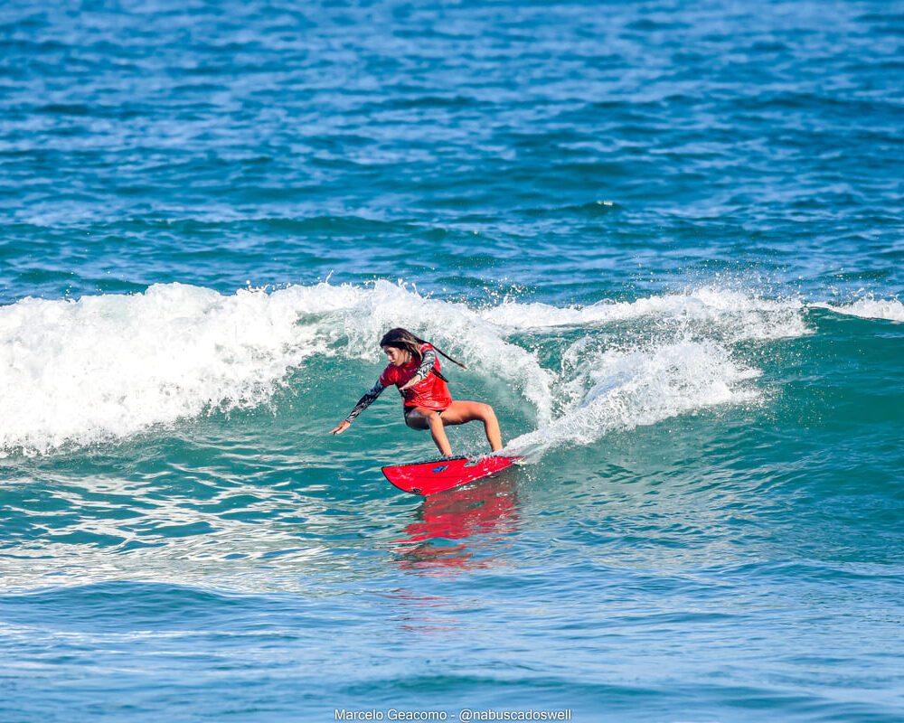 Mariana Elias, Terceira etapa do FT Kids On Fire 2024, Praia Grande de Ubatuba (SP). Foto: Marcelo Geacomo / @nabuscadoswell