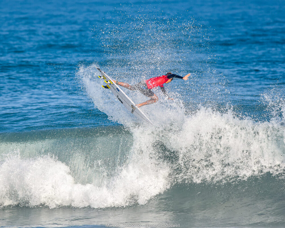 Eduardo Mulford, Terceira etapa do FT Kids On Fire 2024, Praia Grande de Ubatuba (SP). Foto: Marcelo Geacomo / @nabuscadoswell