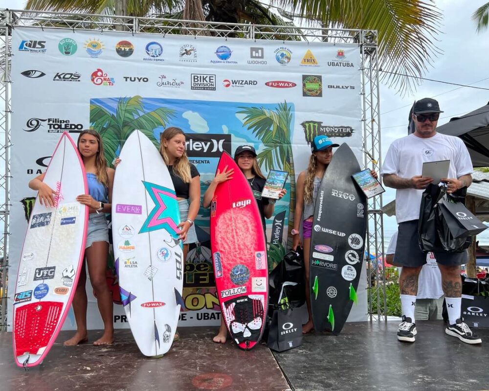 FT Kids On Fire 2024, Praia Grande de Ubatuba (SP). Foto: Marcelo Geacomo / @nabuscadoswell