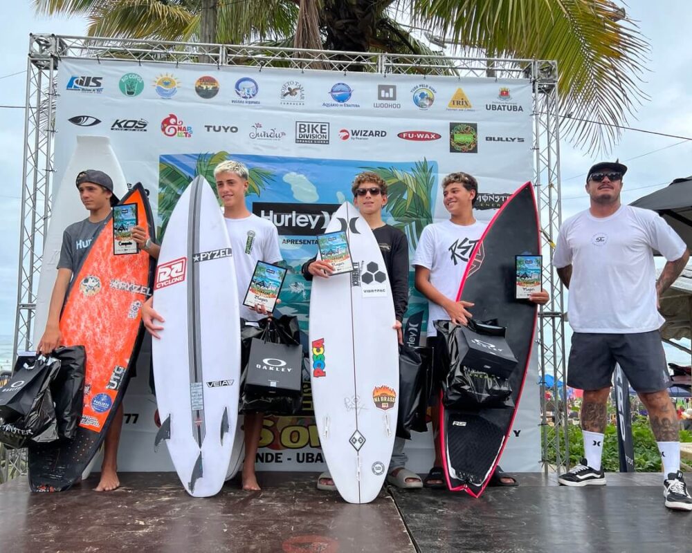 FT Kids On Fire 2024, Praia Grande de Ubatuba (SP). Foto: Marcelo Geacomo / @nabuscadoswell