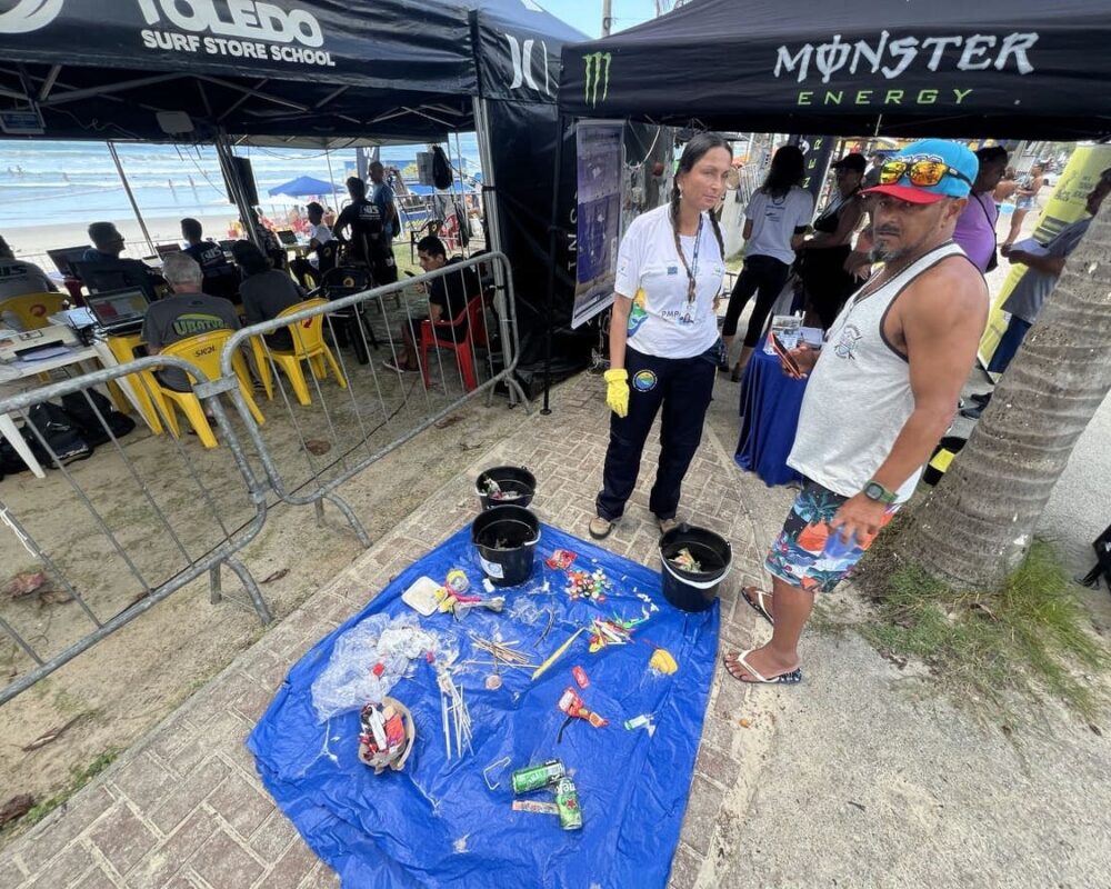 Terceira etapa do FT Kids On Fire 2024, Praia Grande de Ubatuba (SP). Foto: Marcelo Geacomo / @nabuscadoswell