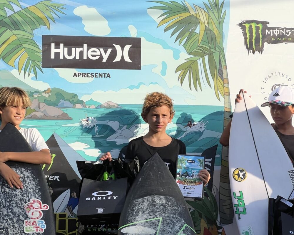 Matteo Durao, Terceira etapa do FT Kids On Fire 2024, Praia Grande de Ubatuba (SP). Foto: Marcelo Geacomo / @nabuscadoswell