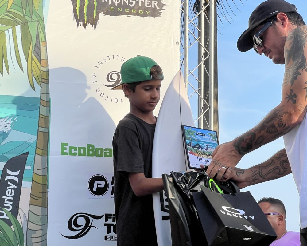 Matheus Jhones, Terceira etapa do FT Kids On Fire 2024, Praia Grande de Ubatuba (SP). Foto: Marcelo Geacomo / @nabuscadoswell