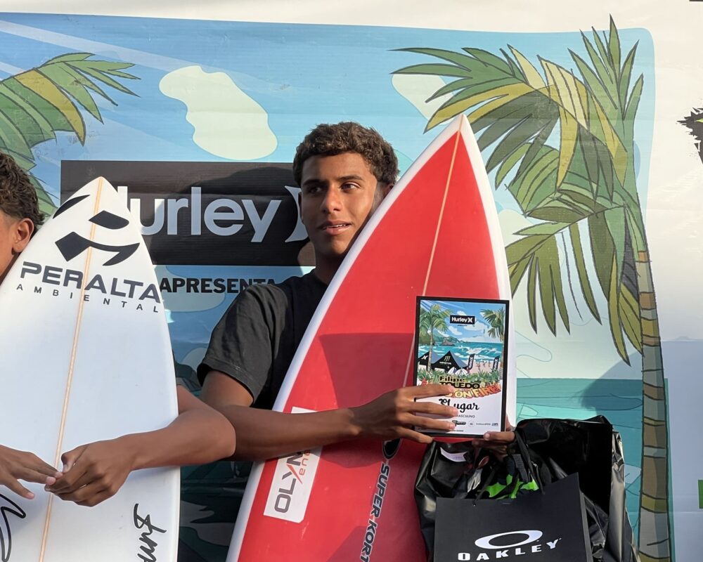 Davi de Souza, Terceira etapa do FT Kids On Fire 2024, Praia Grande de Ubatuba (SP). Foto: Marcelo Geacomo / @nabuscadoswell