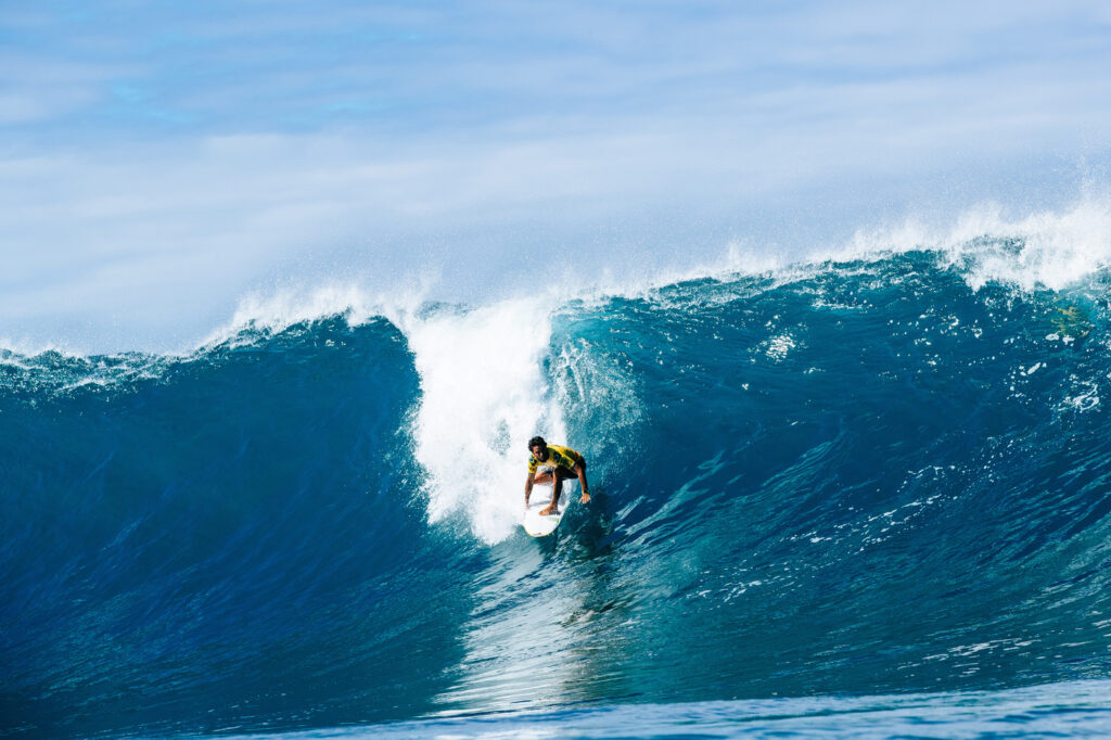 Filipe Toledo, Pipe Pro, Pipeline, Havaí, Hawaii, North Shore de Oahu, WSL, World Surf League, Circuito Mundial de Surf. Foto: WSL / Tony Heff