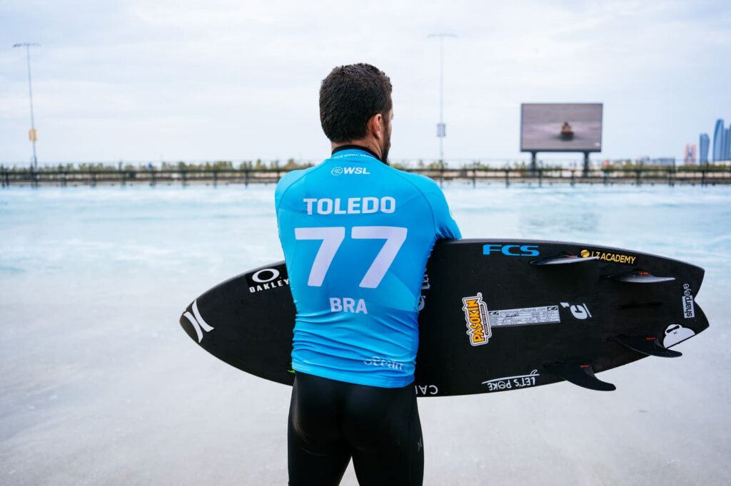 Filipe Toledo, Surf Abu Dhabi Pro 2025, Emirados Árabes, World Surf League, Circuito Mundial de Surf 2025. Foto: WSL / Manel Geada