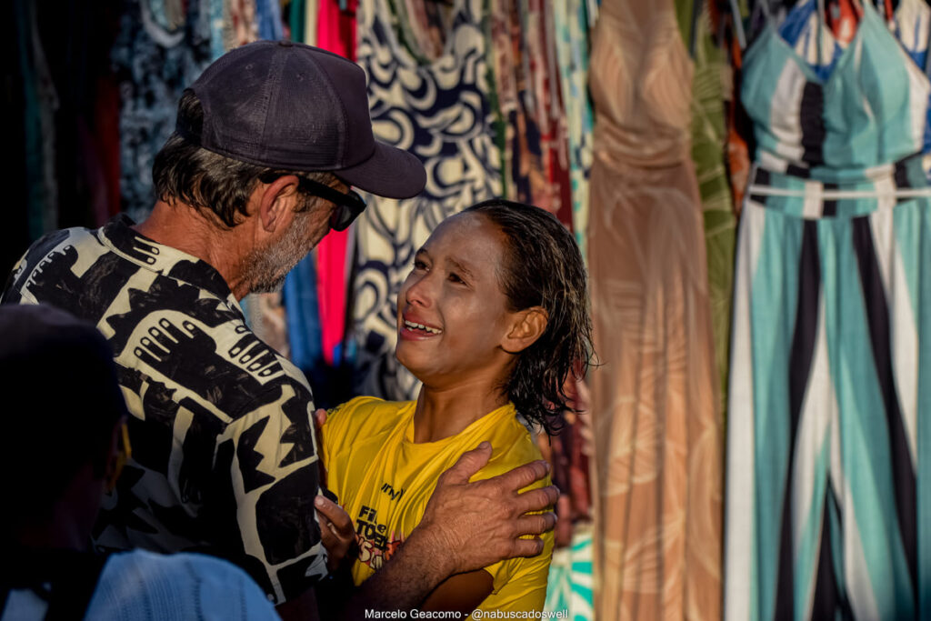 Primeira etapa do Circuito Filipe Toledo Kids On Fire 2025, Praia Grande, Ubatuba (SP). Foto: Marcelo Geacomo / @nabuscadoswell